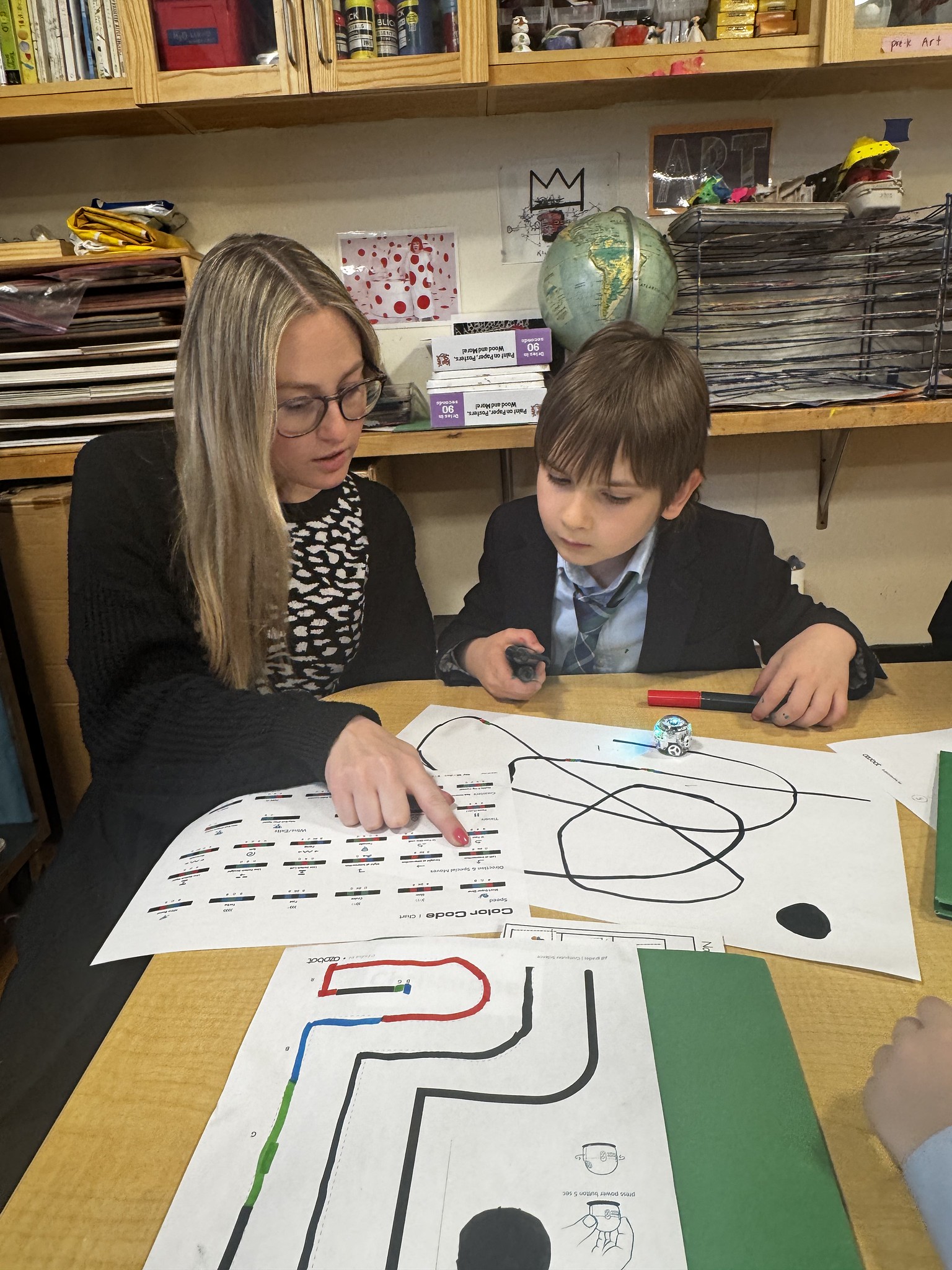 Computational Thinking and Foundational Coding in First Grade