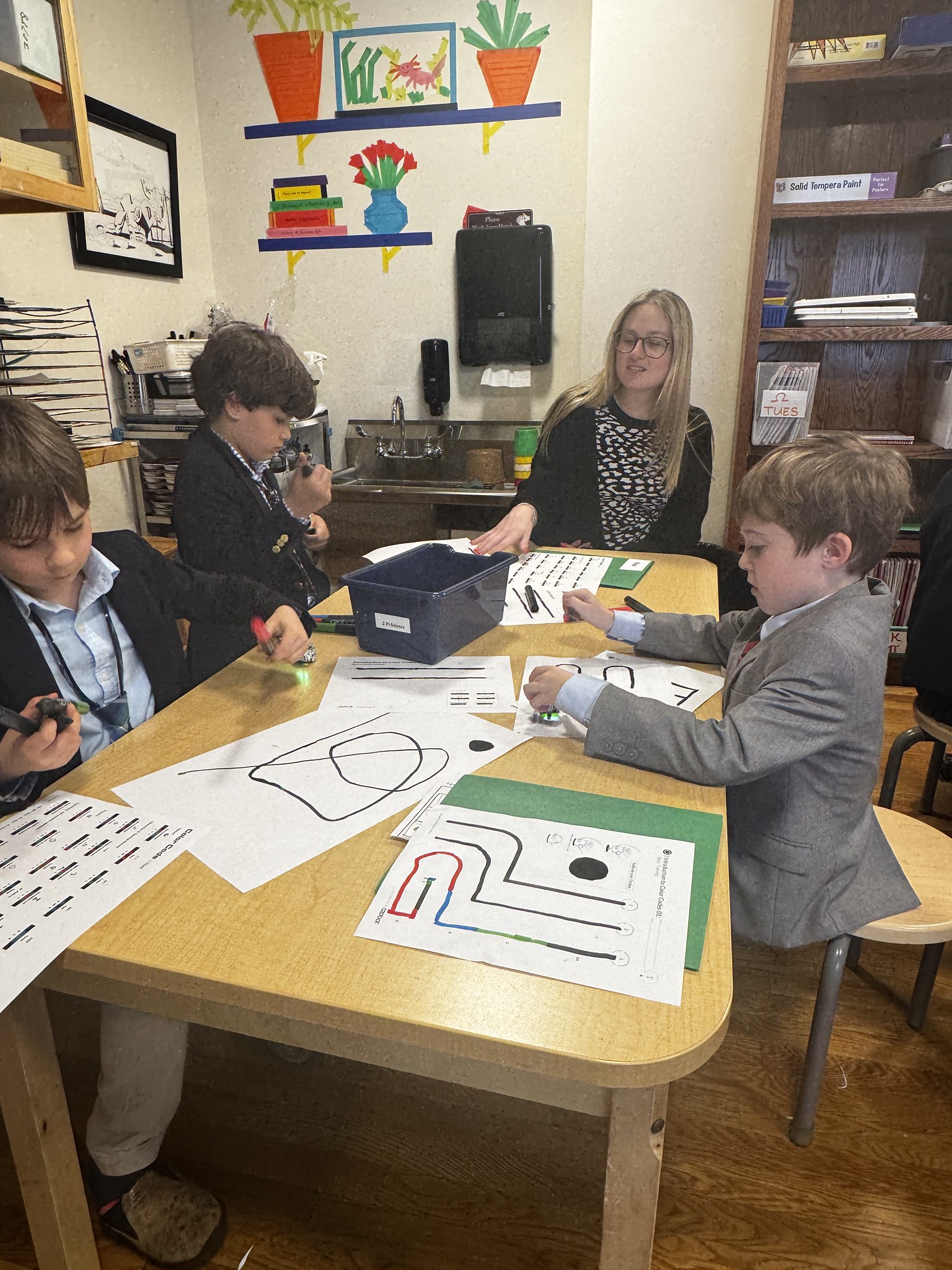 Computational Thinking and Foundational Coding in First Grade