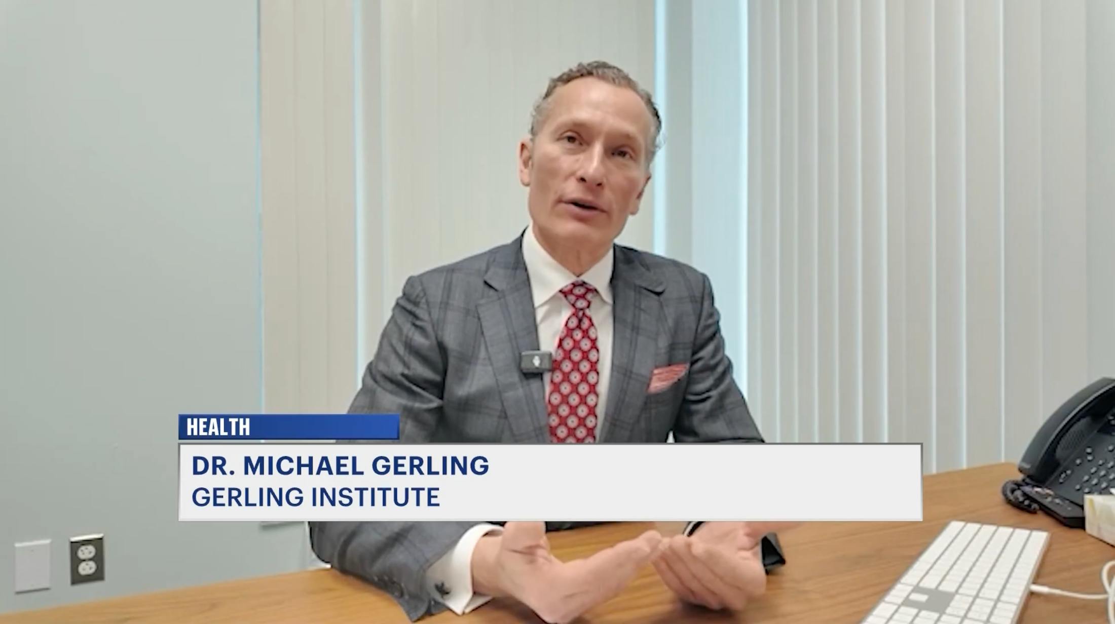 Dr. Michael Gerling on News 12