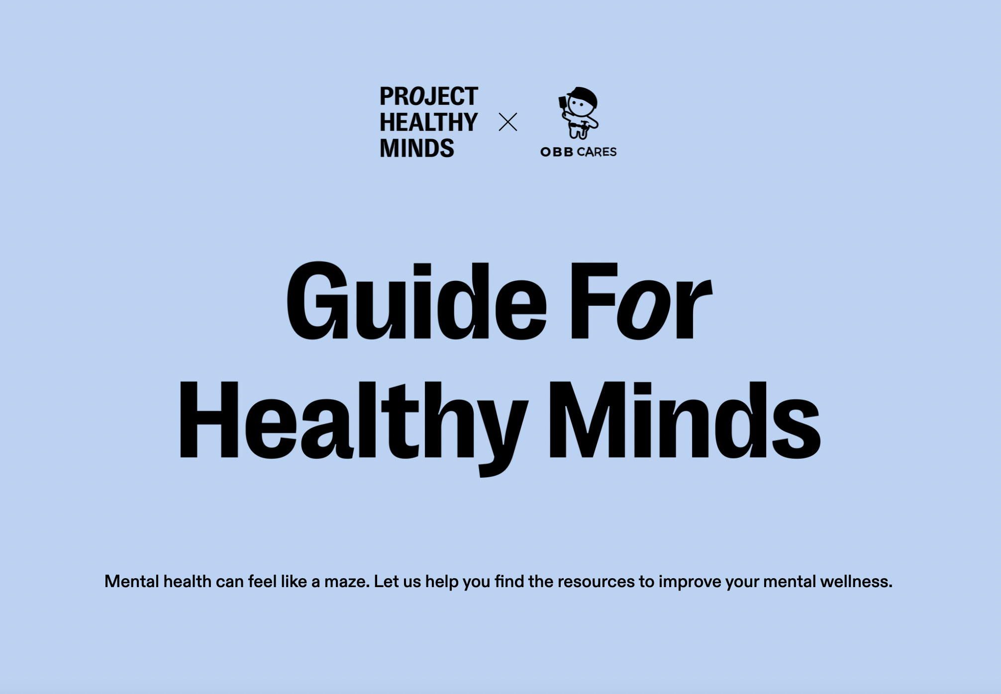 OBB Media x Project Healthy Minds