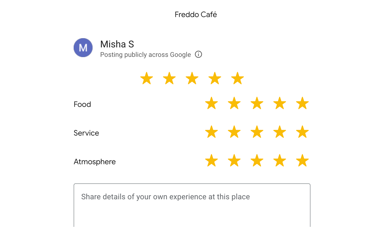 Third review page