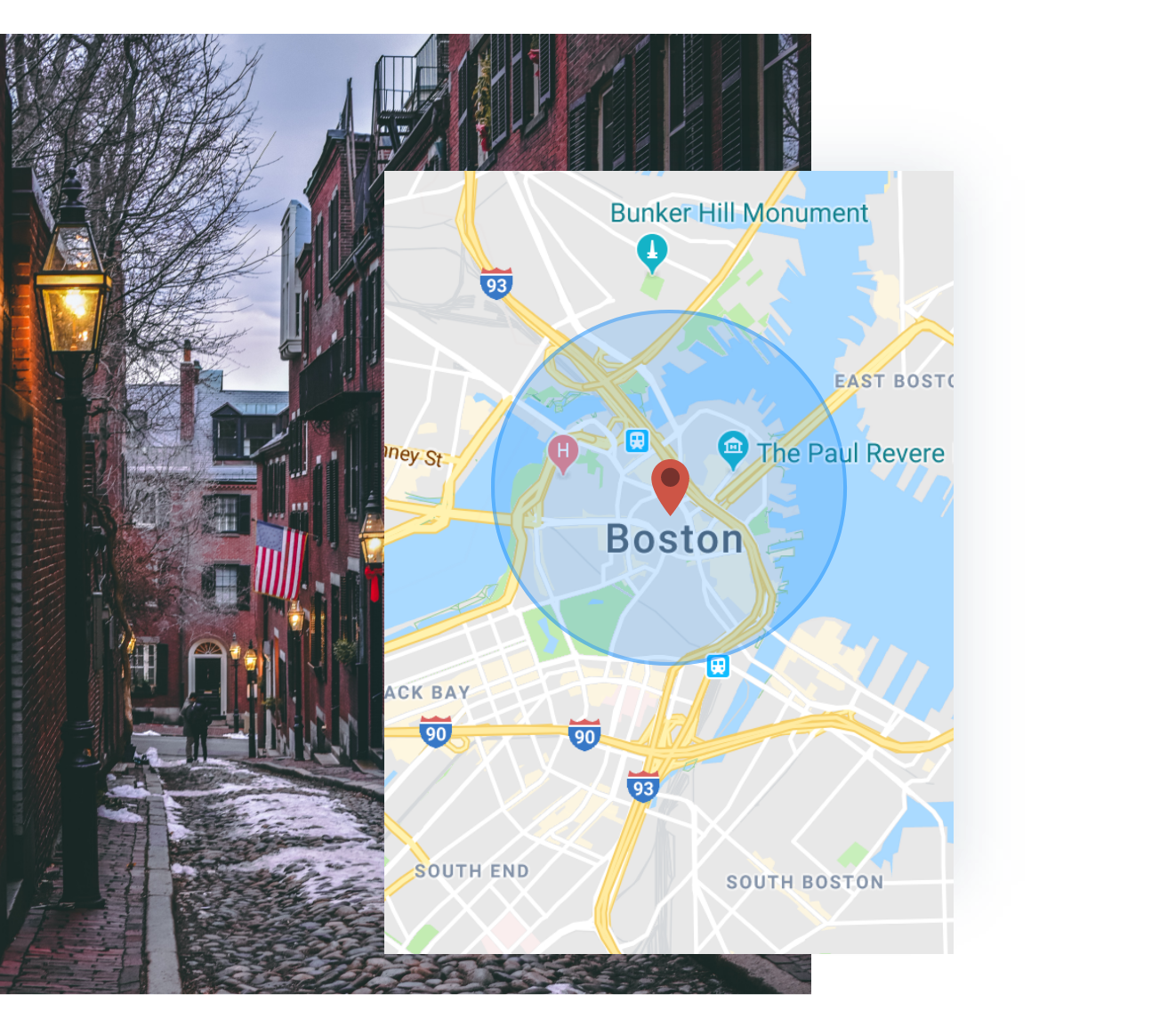Target by geographic location