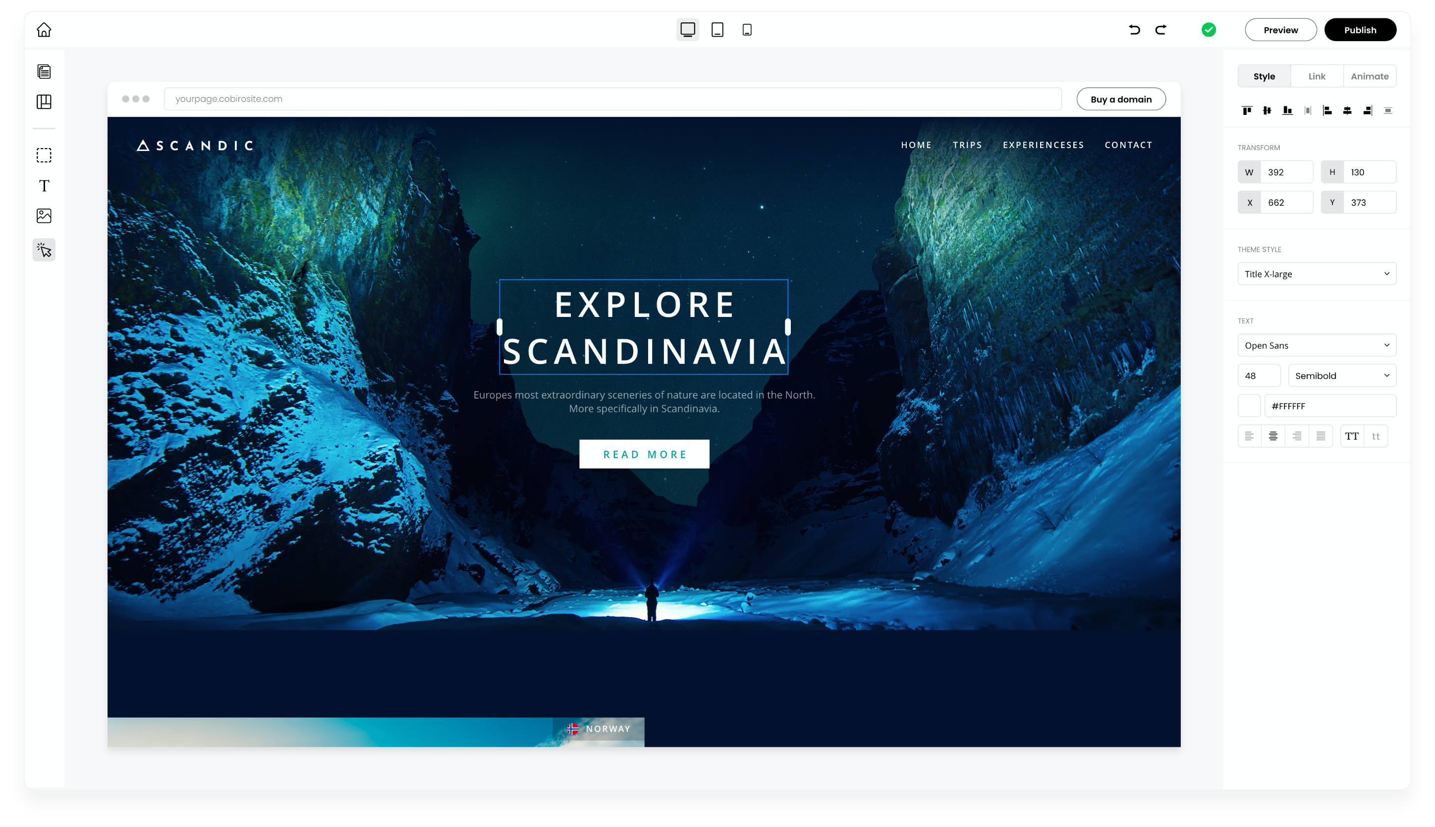 A new kind of website builder