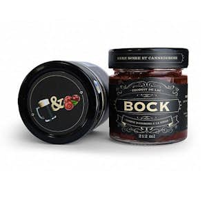 Confit d'oignons à la bière noire et canneberges