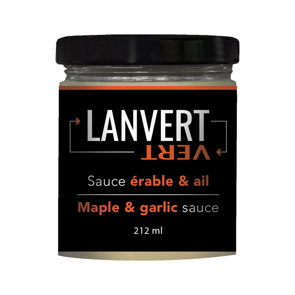 Sauce érable et ail