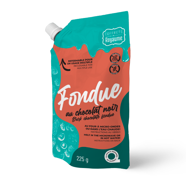 Fondue chocolat noir