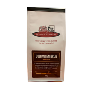 Café Colombien brun