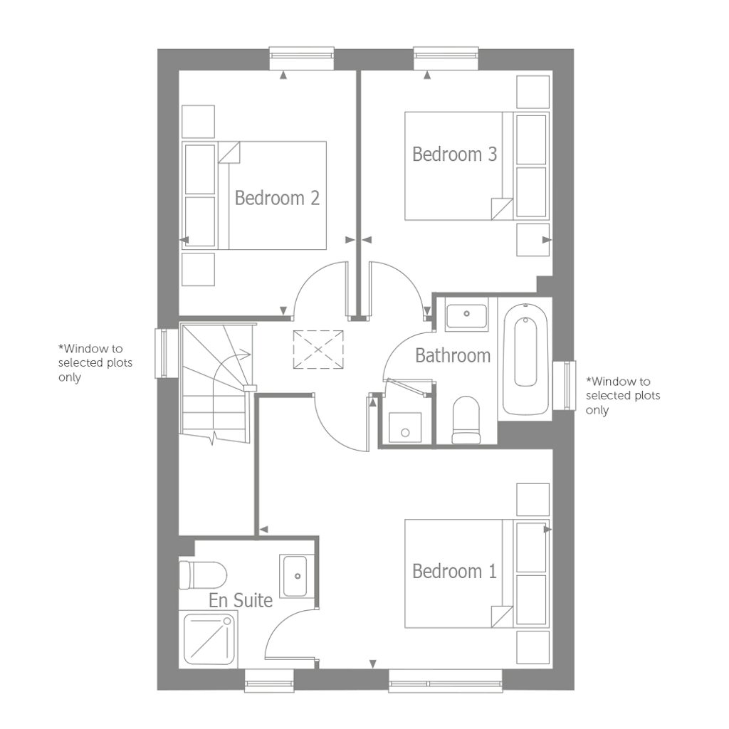 First floor plan for the Altair