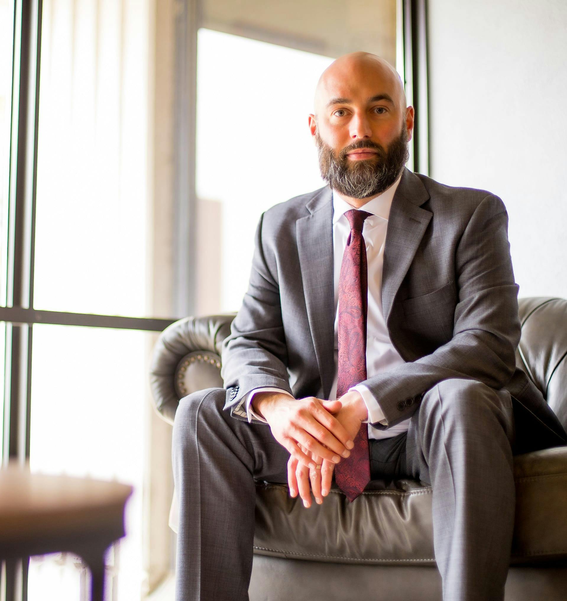 Robert Hanauer in his office.