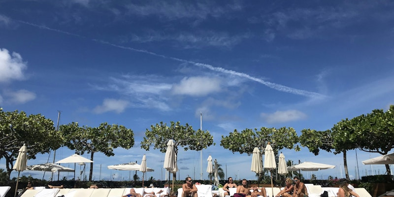 people on beach during daytime