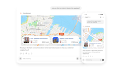 DirectBooker MCP App map screenshots