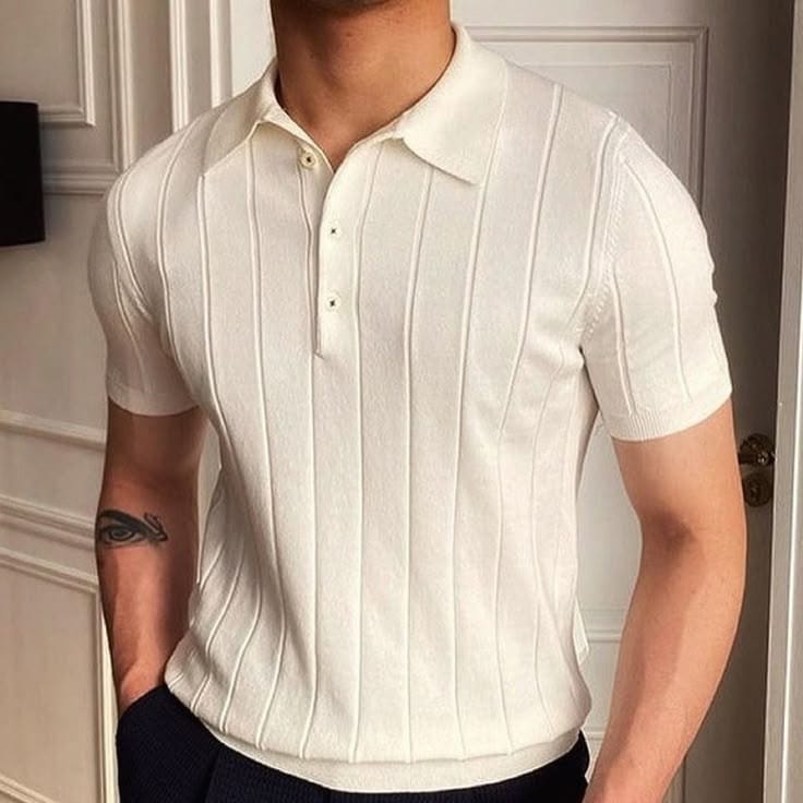 Camisa PoloTexturizada