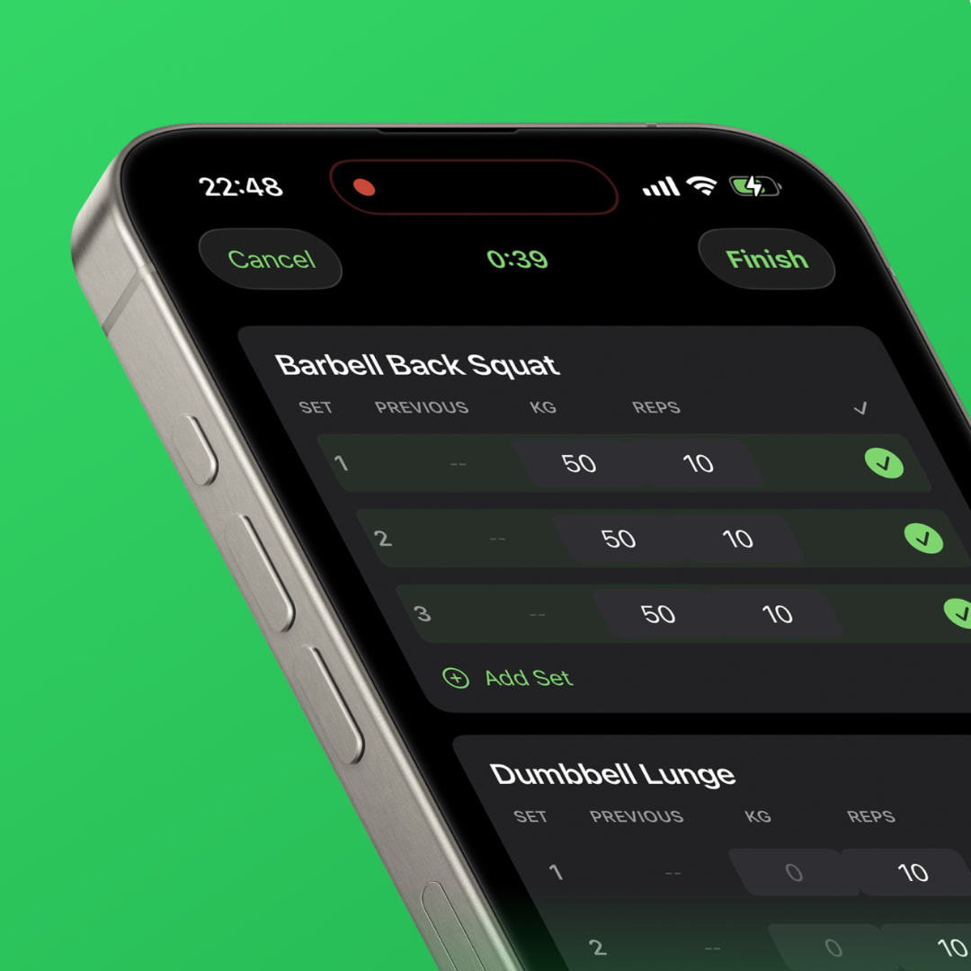 Square hero for the How We Build: What Happens When a Designer Opens Xcode article: a phone on green showing a native iOS interface. By Fantasy.