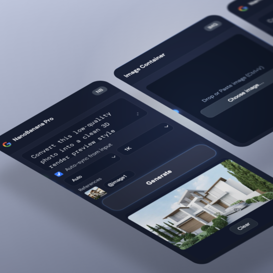 How We Build: The Interface the AI Couldn't Design article square hero Square hero for the How We Build: The Interface the AI Couldn't Design article: a floating tablet showing a node-based AI workflow tool. By Fantasy.