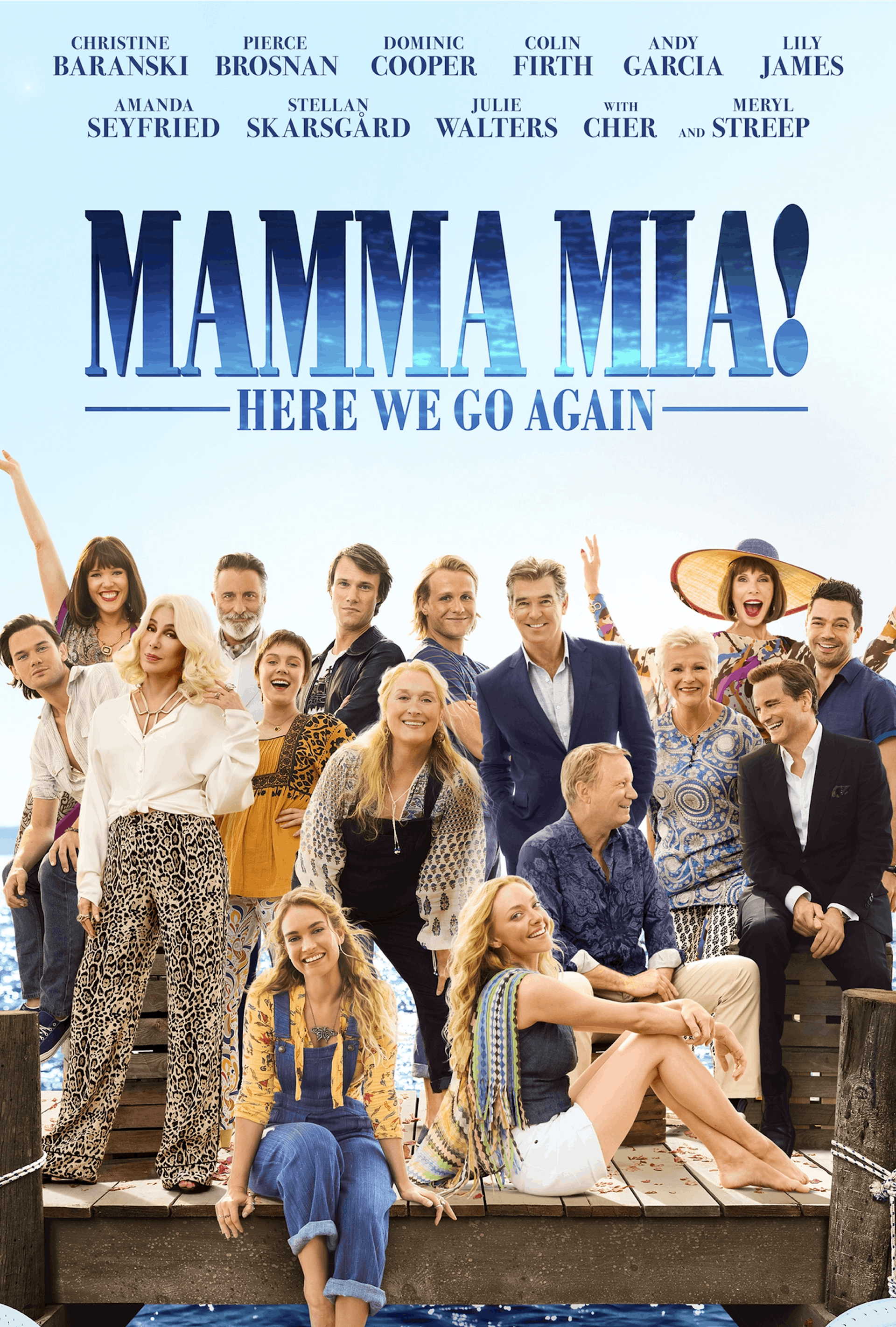 Mamma Mia Here we go again poster