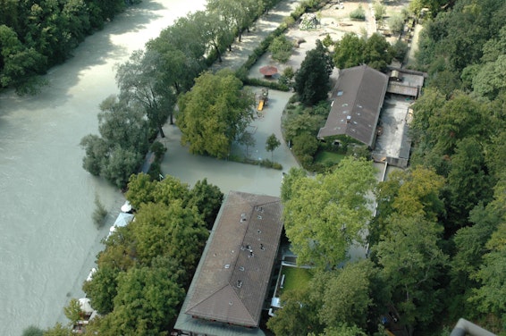 Bild vom Hochwasserereignis 2005