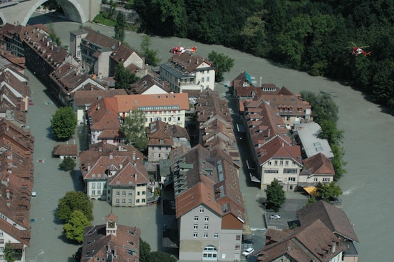 Bild vom Hochwasserereignis 2005