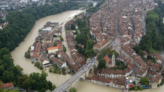 Bild vom Hochwasserereignis 2005