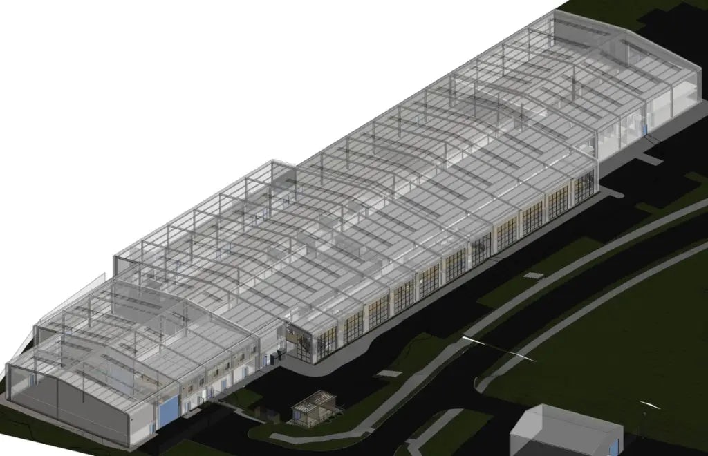 Factory Extension, Greencroft