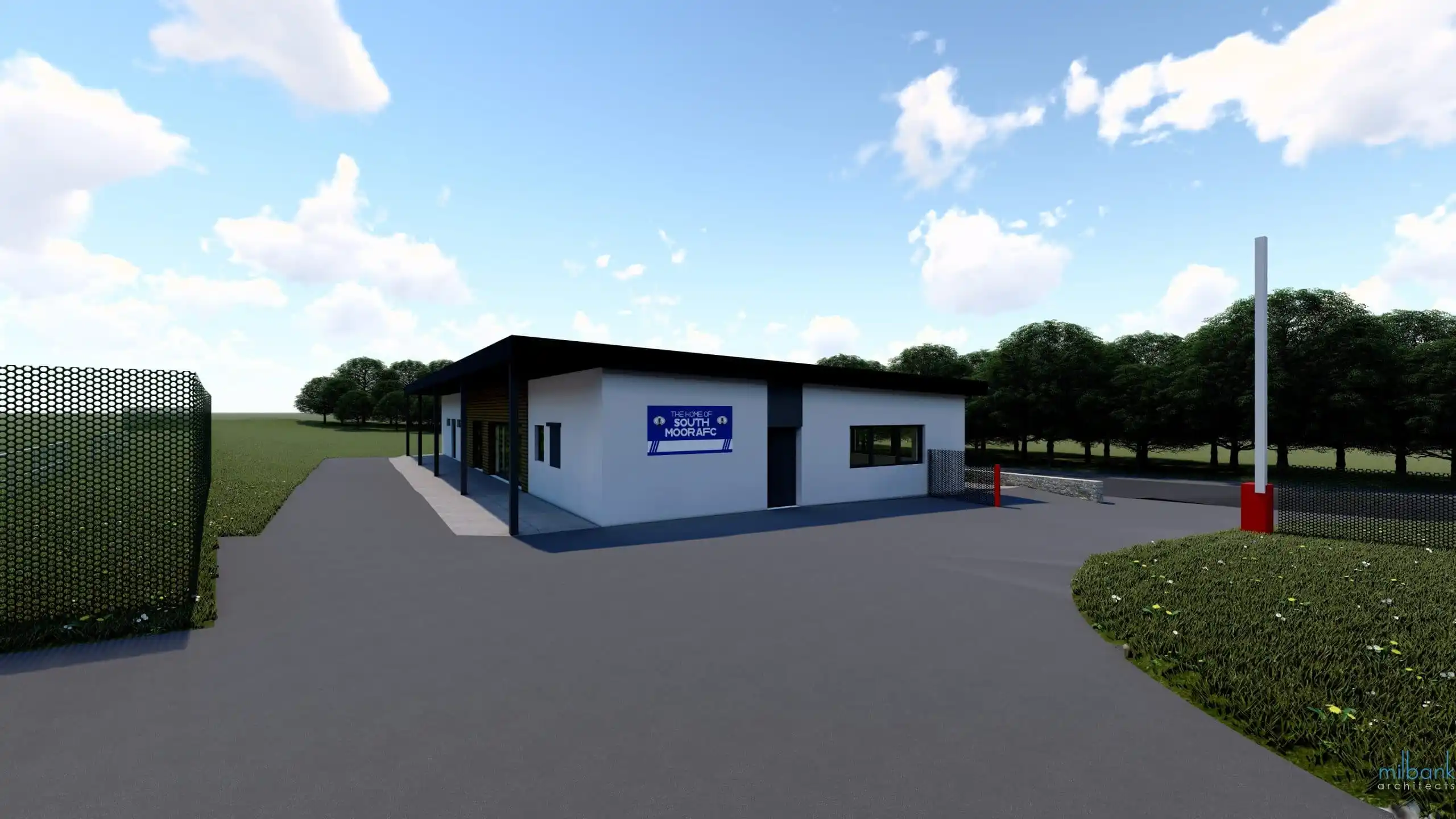 Football Club & Changing Rooms, Durham