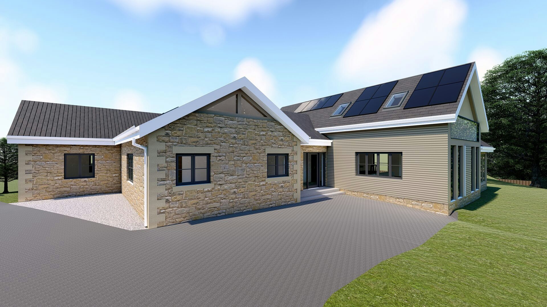 Bungalow Renovation, Hamsterley 
