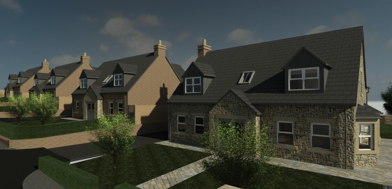 New Build Development, Longframlington