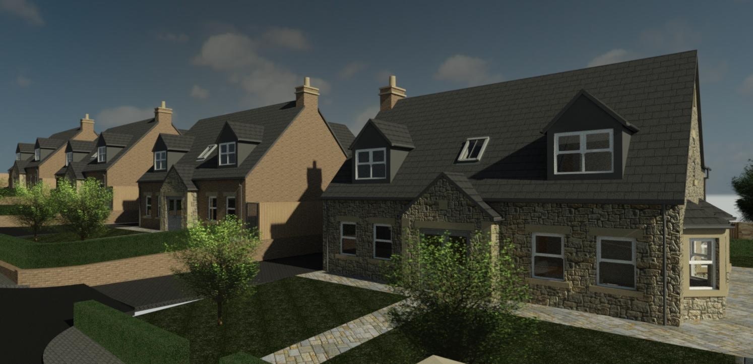 New Build Development, Longframlington