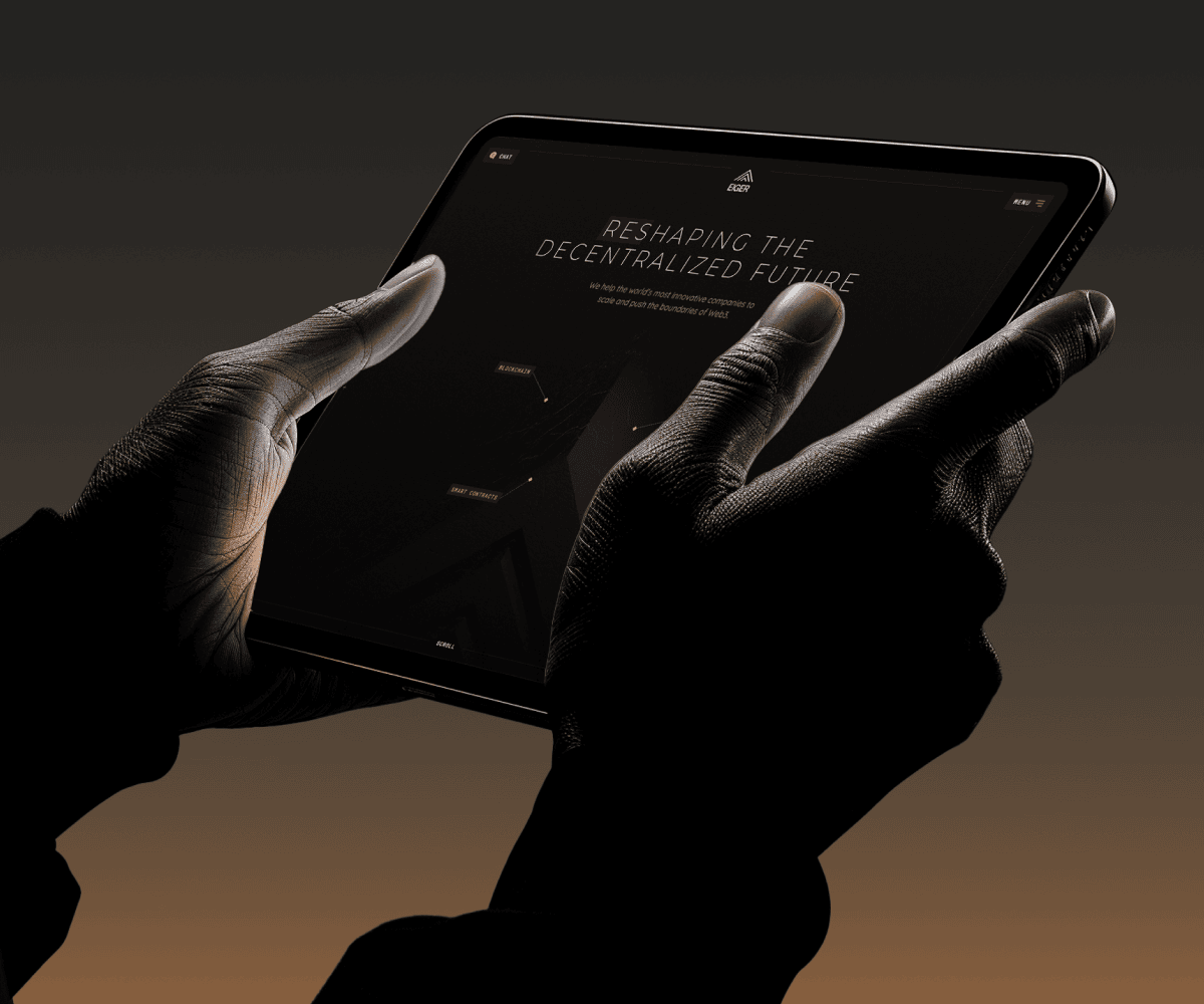 Website design for Eiger, which includes a 3D model and integration into Three.js, a 3D globe, custom sliders, custom interactions and more!