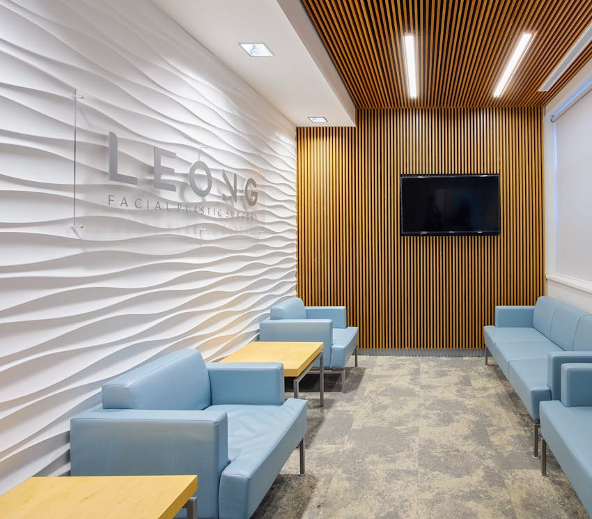 Leong Plastic Surgery waiting room