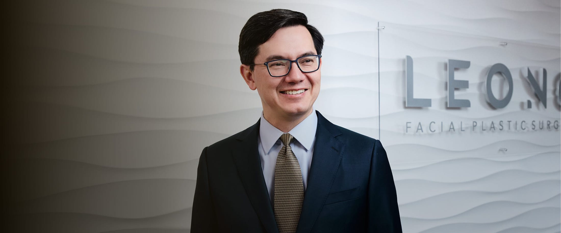 Dr. Leong at his office