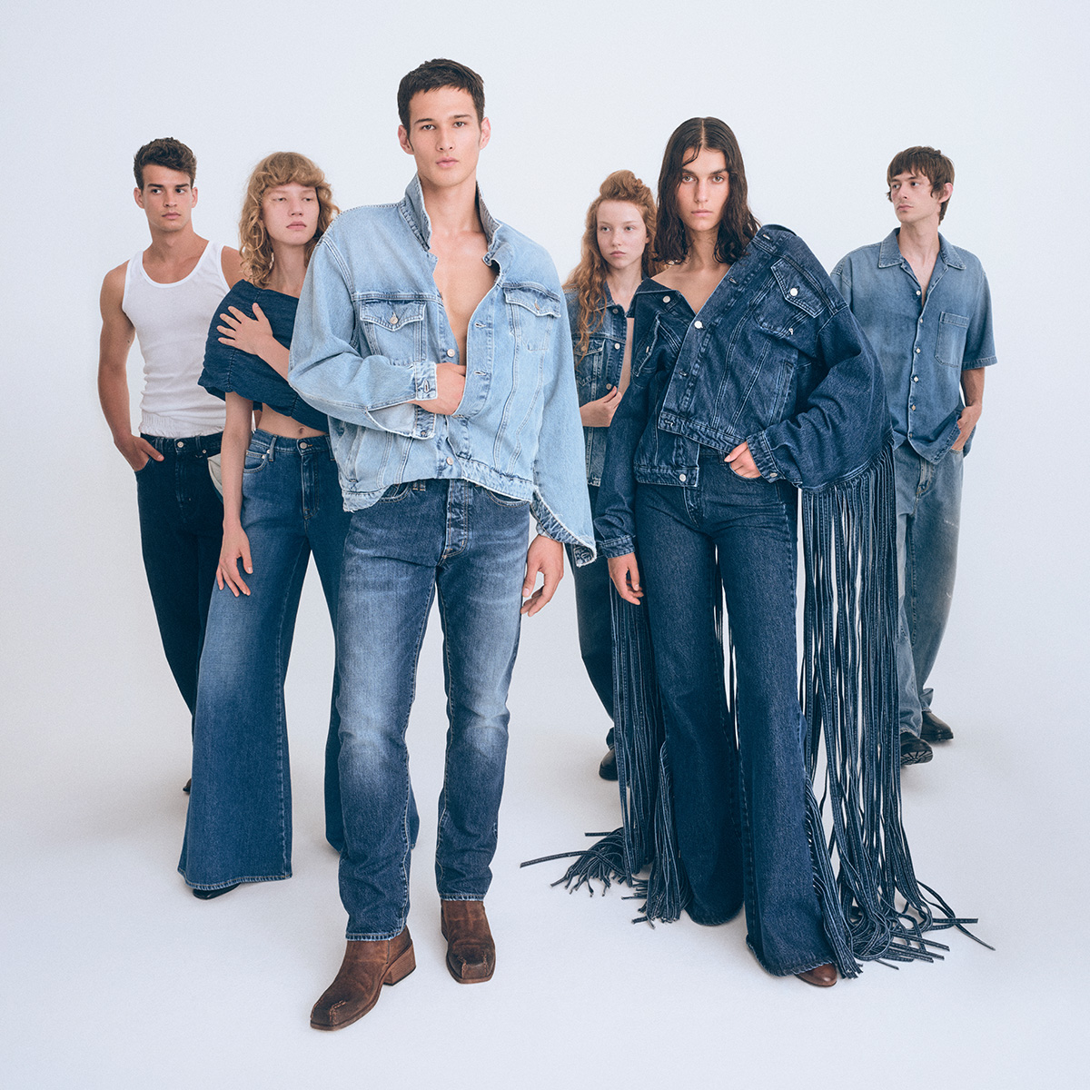 ○　イタリア製　サイクルCYCLE　MPT010クラッシュデニム　ジーンズ　28　デストロイド　約4万円　シビリア　ヤコブコーエン　○ graphzero(グラフゼロ) モーターサイクルコート