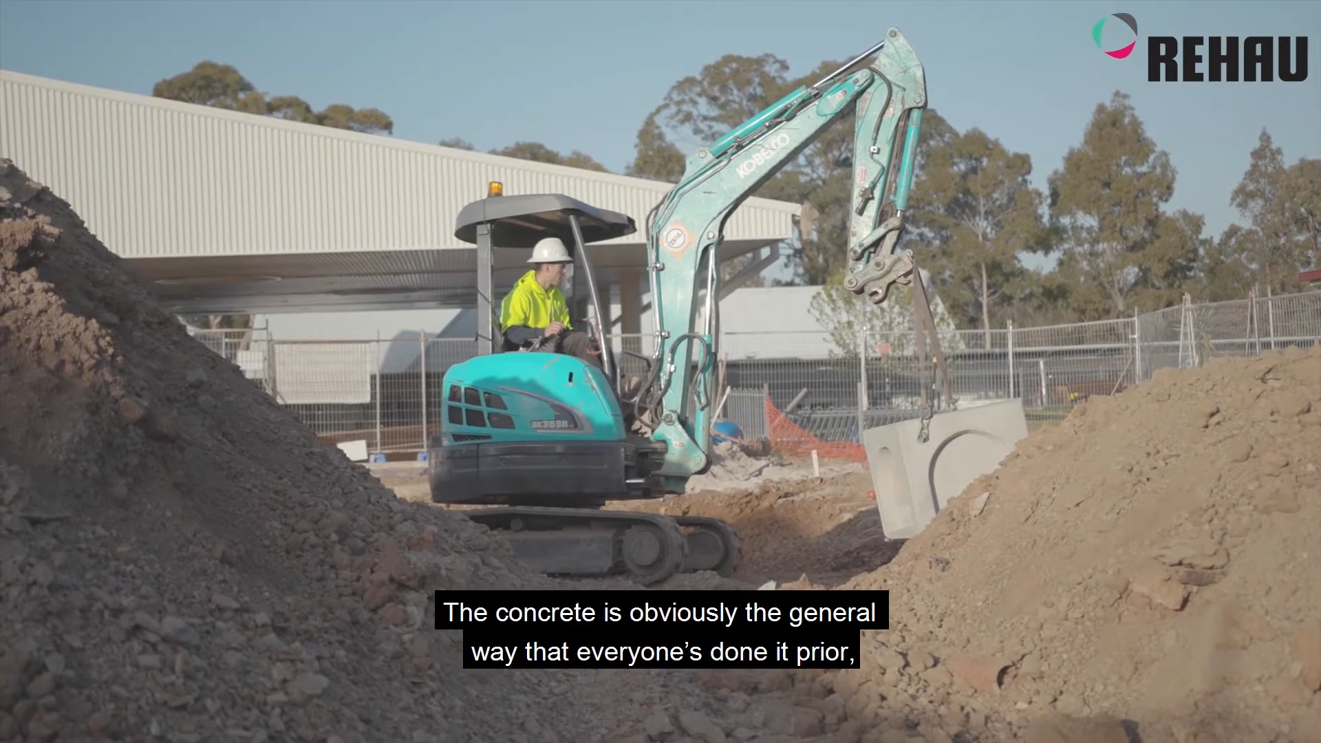 AWASHAFT by REHAU polypropylene manhole installation