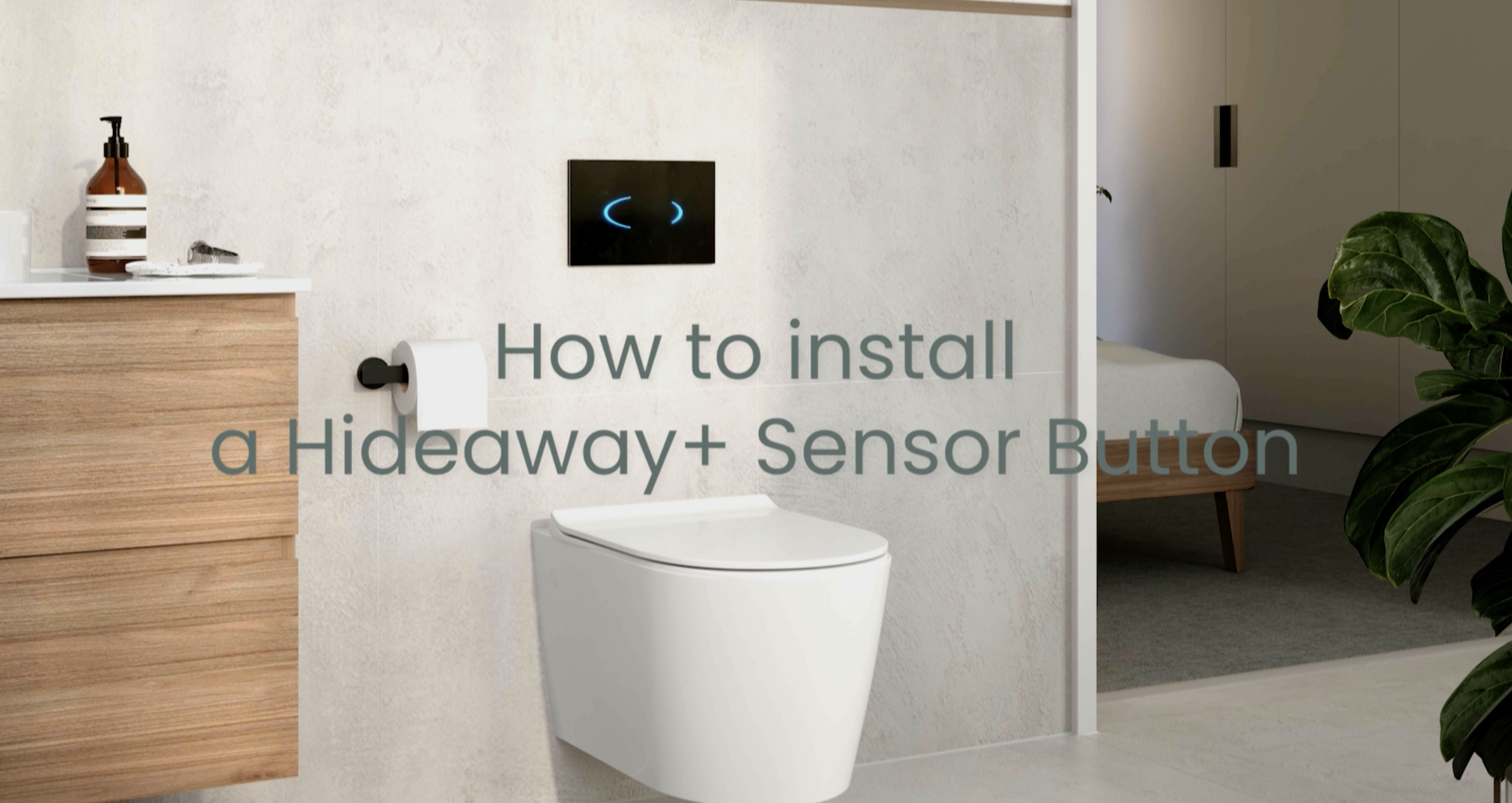 How to install Hideaway+ sensor buttons