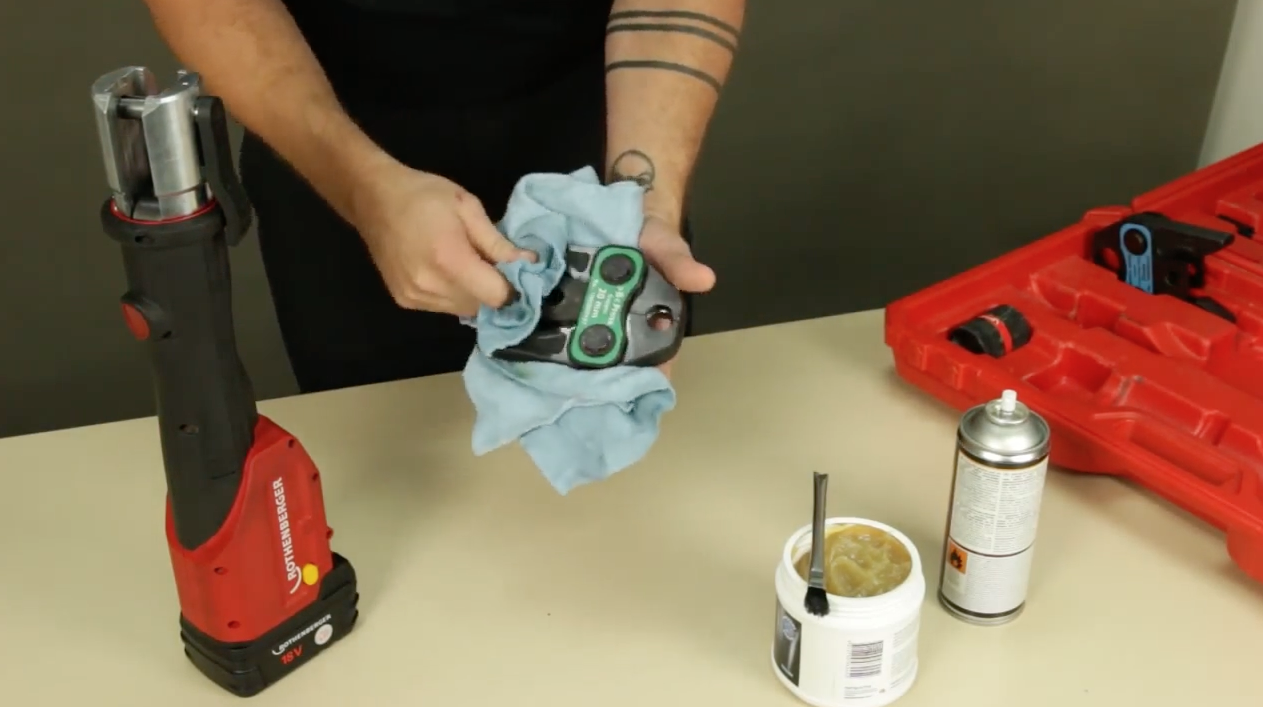 Rothenberger Romax press tool maintenance