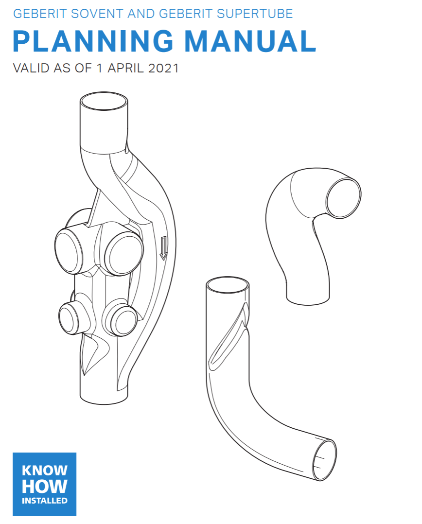 Geberit sovent and supertube