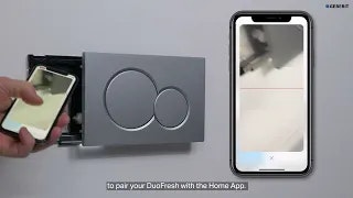 Geberit DuoFresh Home App set up and operation