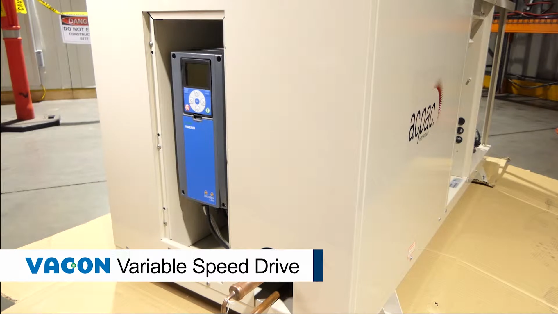 ACPAC variable speed drive features
