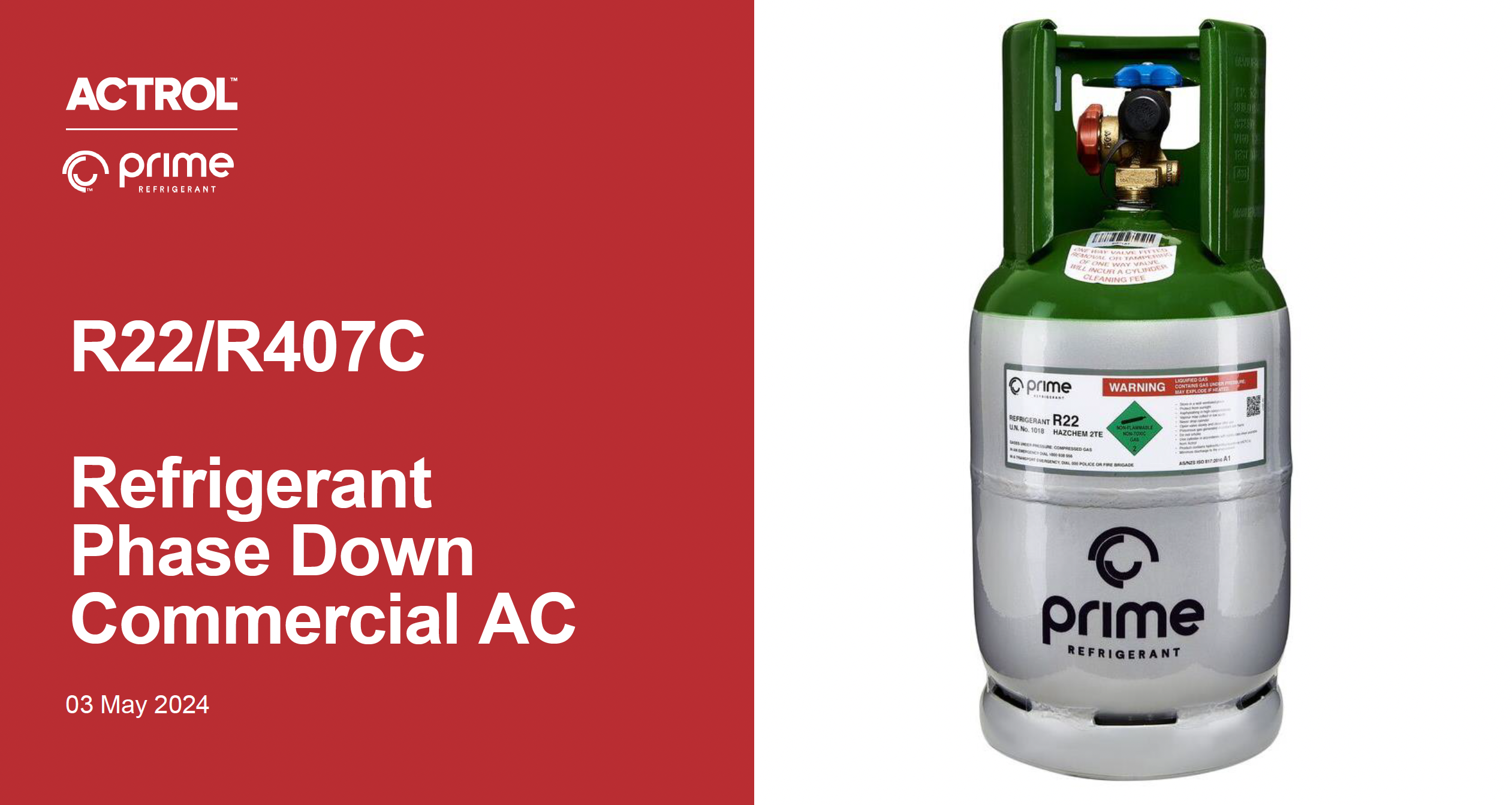 R22 & R407C phase down: strategies for HVAC systems