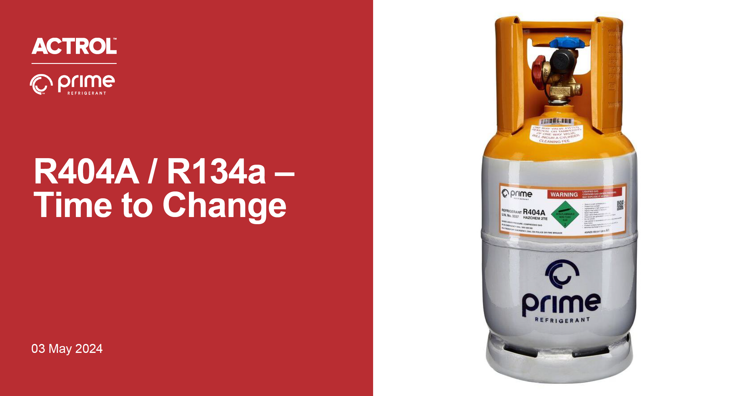R404A & R134a phase down: transitioning to low-GWP refrigerants