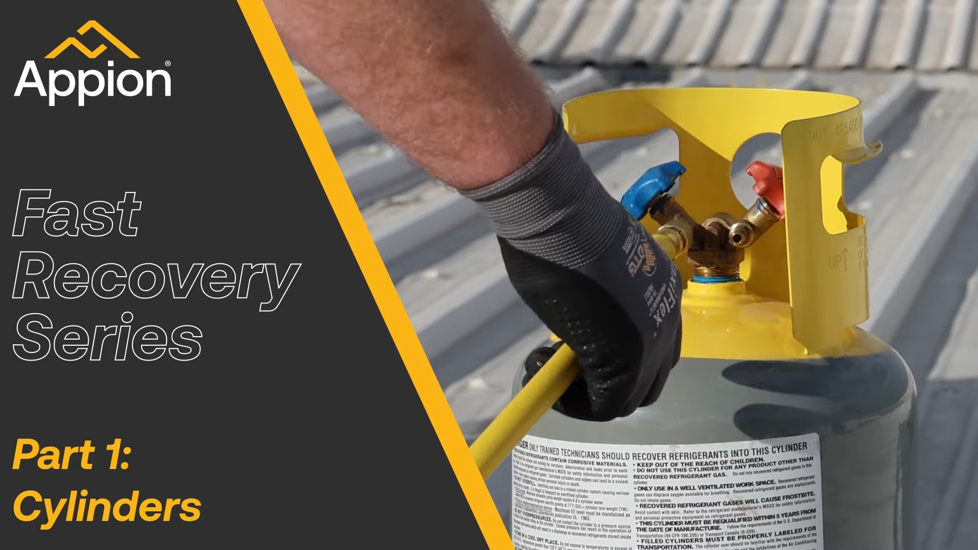 Refrigerant recovery process in AC/R systems: Fast Recovery Series Part 1 - Cylinders