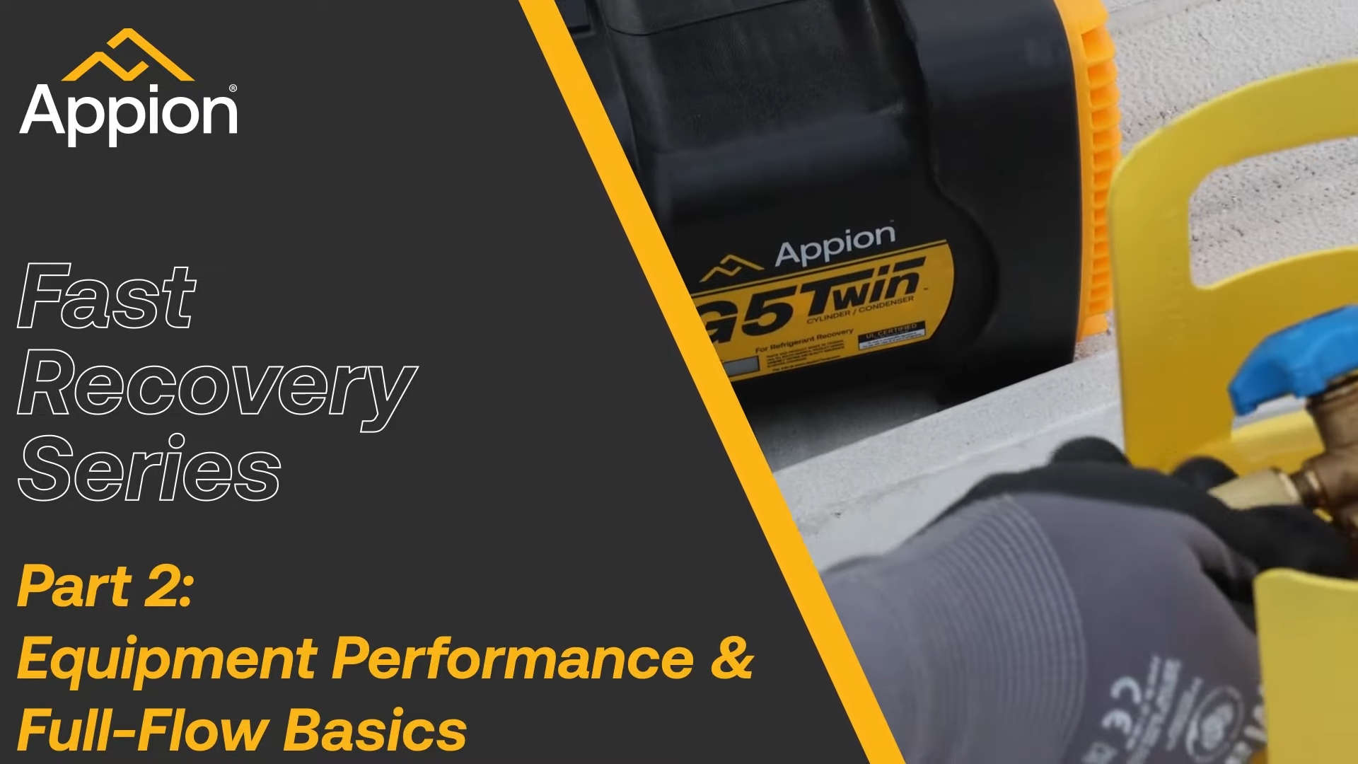 Refrigerant recovery process in AC/R systems: Fast Recovery Series Part 2 - Equipment Performance and Full-Flow Basics - Cylinders