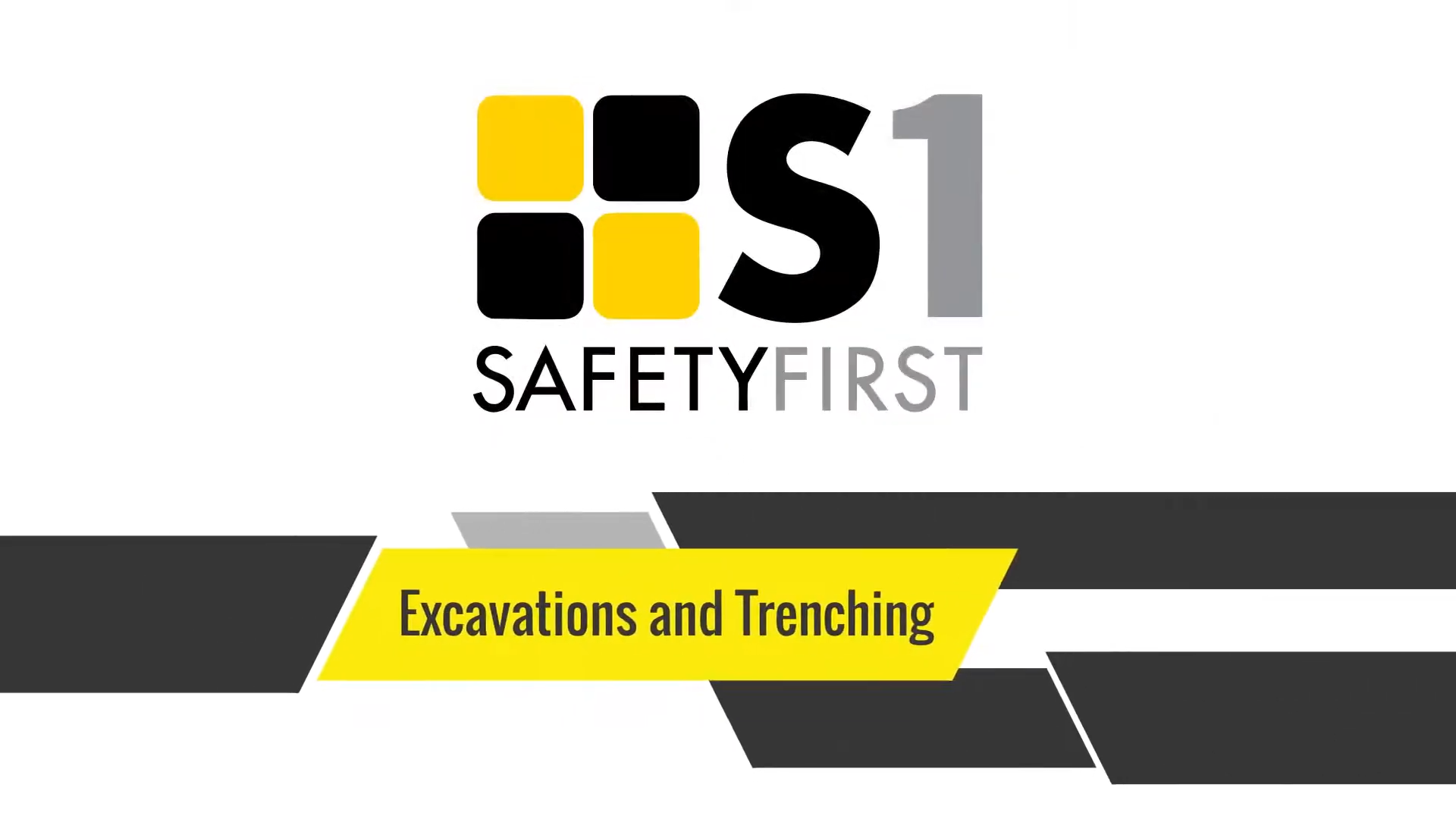 Safety First safety basics - excavation and trenching