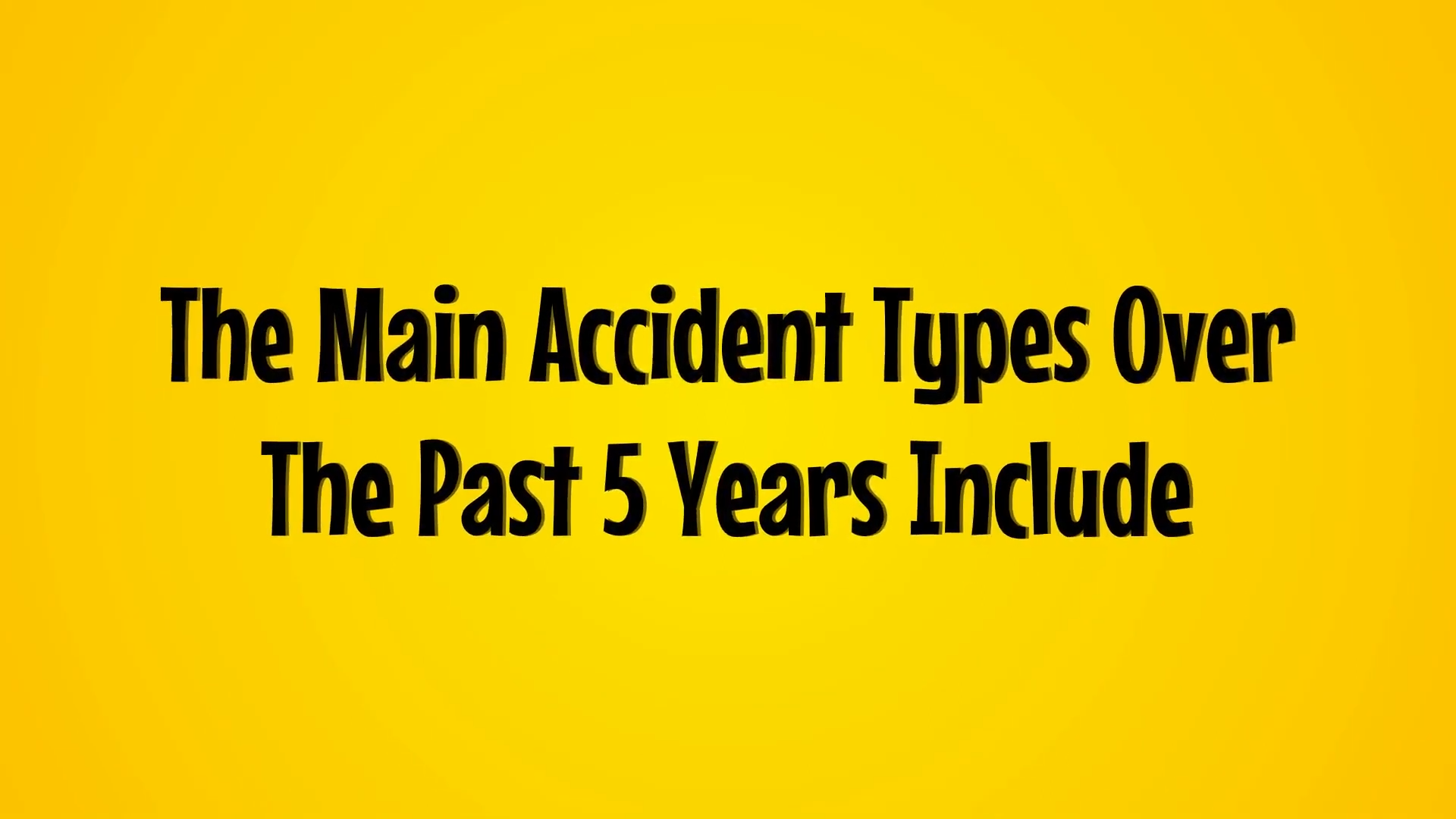 Safety First safety basics - statistics