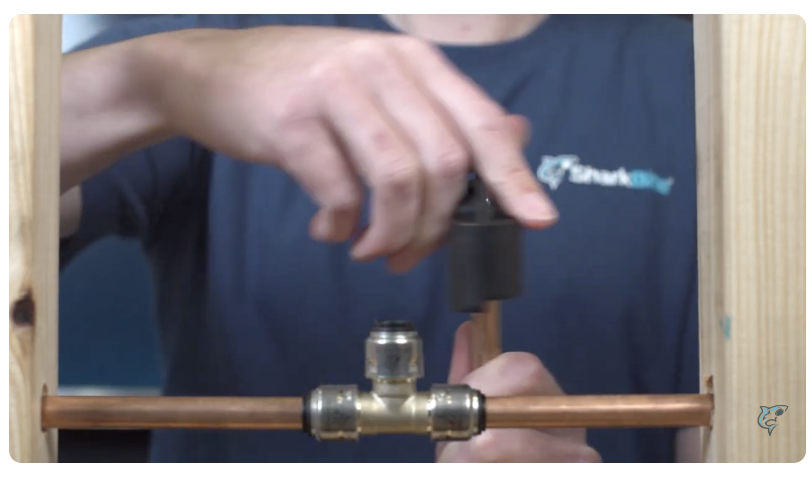 SharkBite Max: how to install - copper