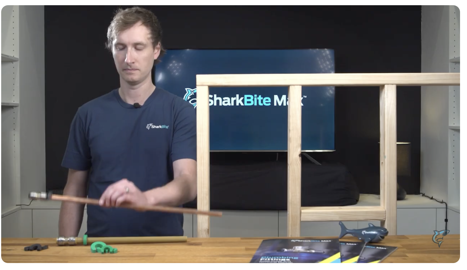 How to use the SharkBite Max disassembly clip
