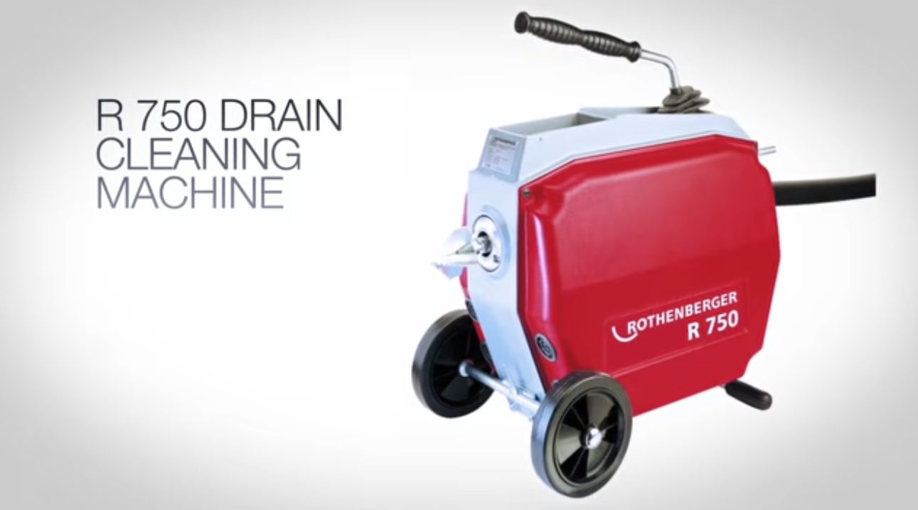 CPCPDR2021 Rothenberger R750 Drain Cleaner