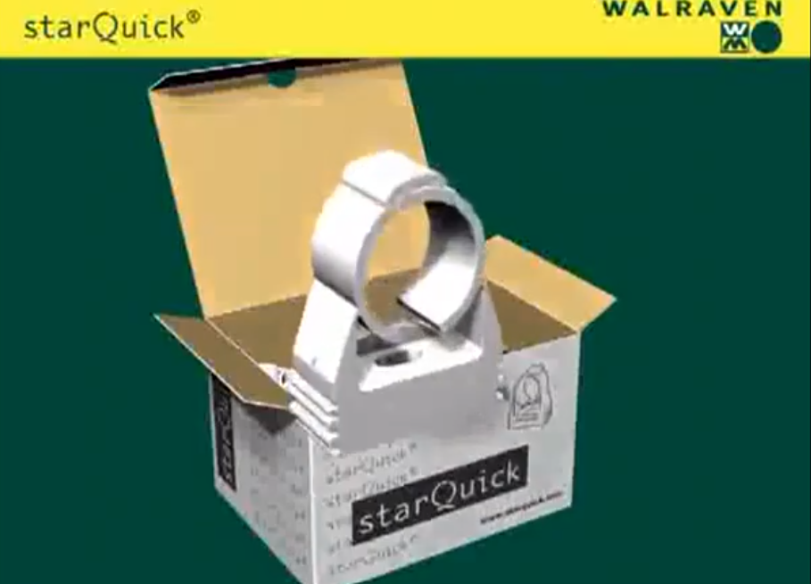 CCWT3021 Walraven Star Quick single screw clipping system