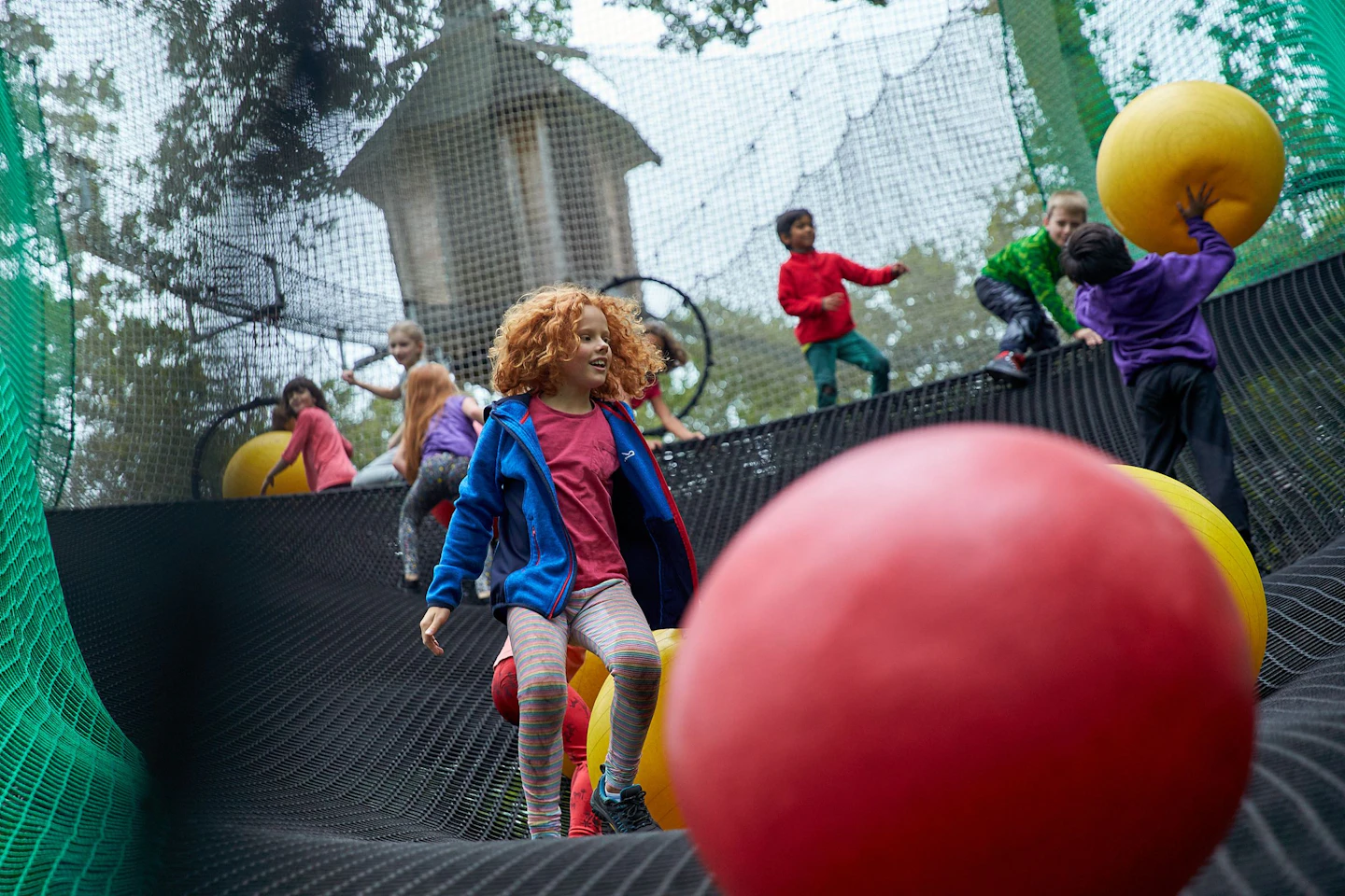 Net Slide Adventure Nets Adventure Moors Valley | Go Ape Forest Fun