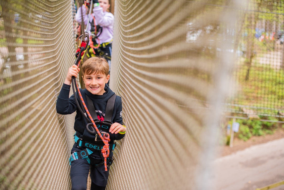 Treetop Adventure at Leeds Castle | Family High Ropes Kent
