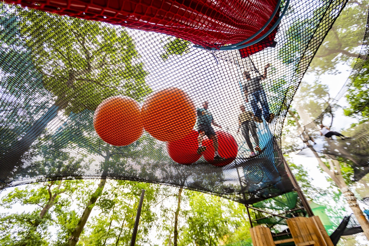Net Slide Adventure Nets Adventure | Go Ape Bouncy Nets Play for Kids